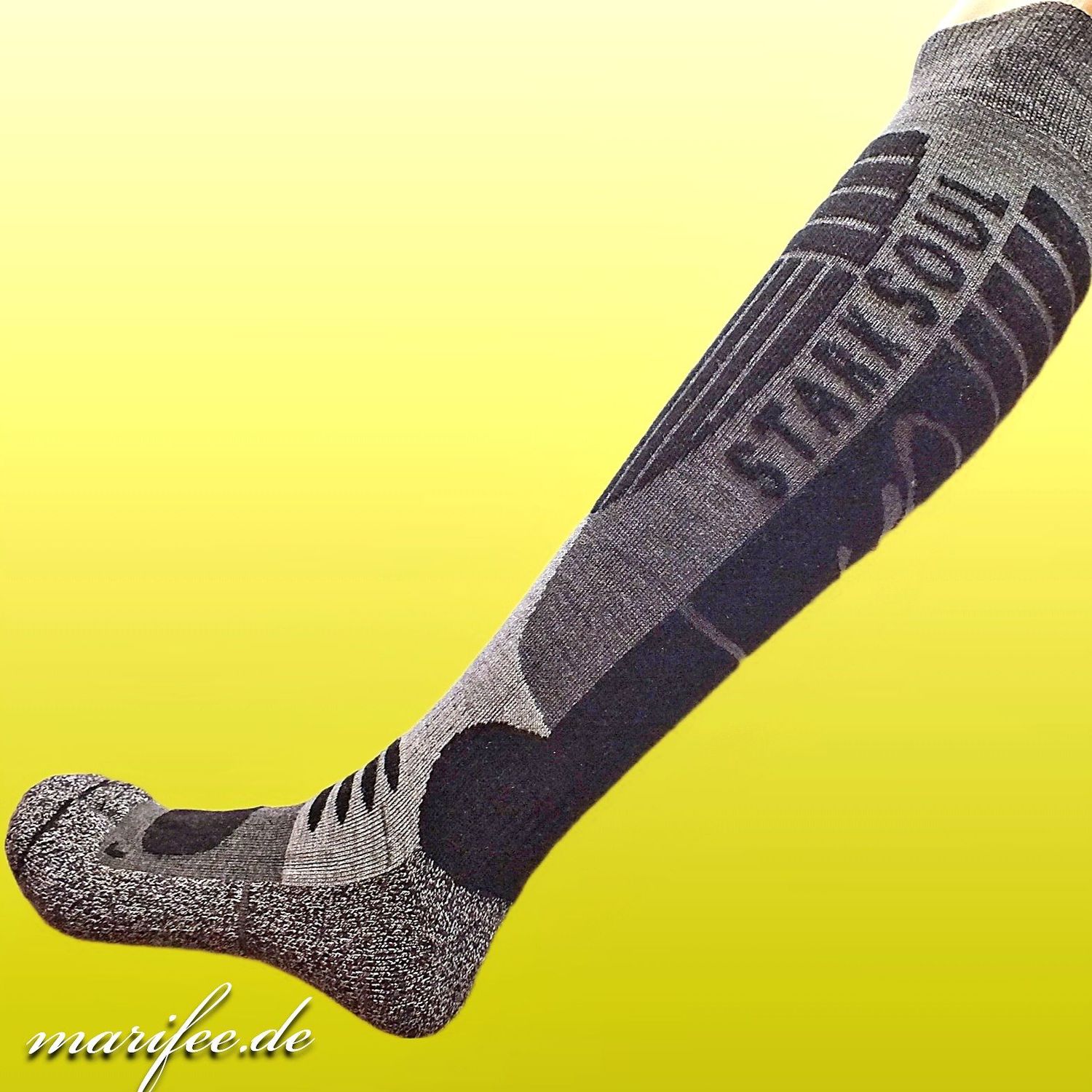 Ski & Snowboard Socken Grösse 43-46 mit weich gepolsterten Protektoren Ski & Snowboard Socken Grösse 43-46 mit weich gepolsterten Protektoren