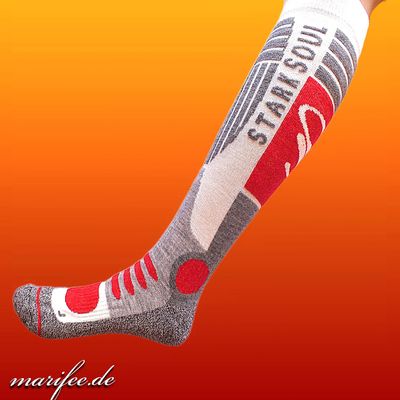 Ski & Snowboard Socken Grösse 39-42 mit weich gepolsterten Protektoren Ski & Snowboard Socken Grösse 39-42 mit weich gepolsterten Protektoren