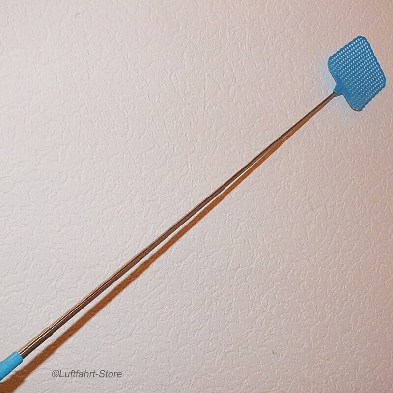 Teleskop-Fliegenklatsche Blau, 22-55 cm Teleskop-Fliegenklatsche Blau, 22-55 cm