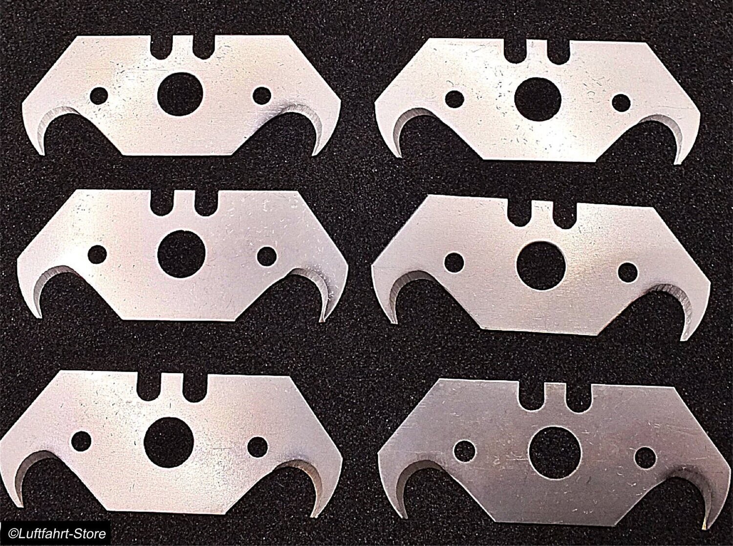 Hakenklingen für Teppichmesser 6 Stück Hakenklingen für Teppichmesser 6 Stück