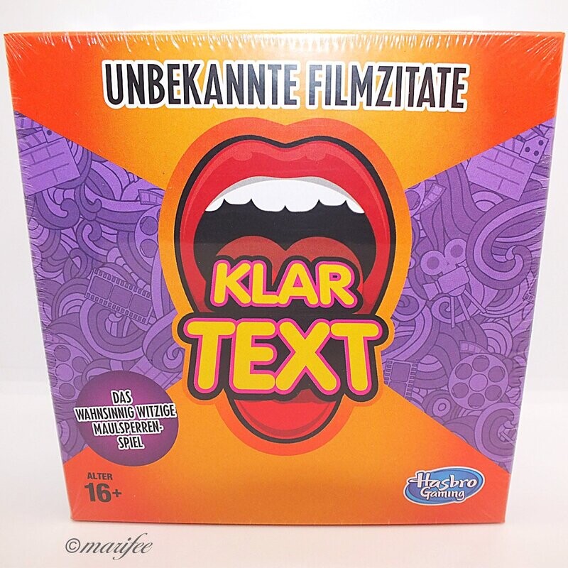 Klartext-Erweiterungsset, unbekannte Filmzitate Klartext-Erweiterungsset, unbekannte Filmzitate