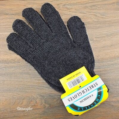 Wollhandschuhe, Einheitsgrösse, Stretch, Feinstrick, Woll-Mischgewebe Wollhandschuhe, Einheitsgrösse, Stretch, Feinstrick, Woll-Mischgewebe