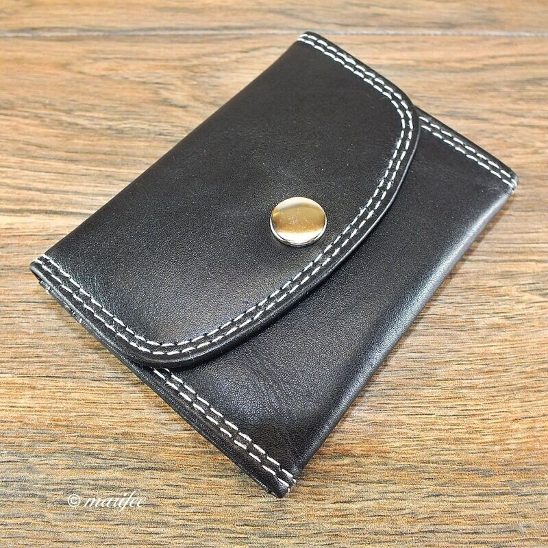 Mini-Geldbörse/ Kartenbörse, Nappa-Leder, RFID Mini-Geldbörse/ Kartenbörse, Nappa-Leder, RFID