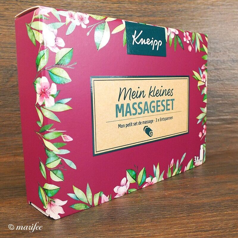 KNEIPP®-Geschenkset, mein kleines Massageset, 3 x 20 ml