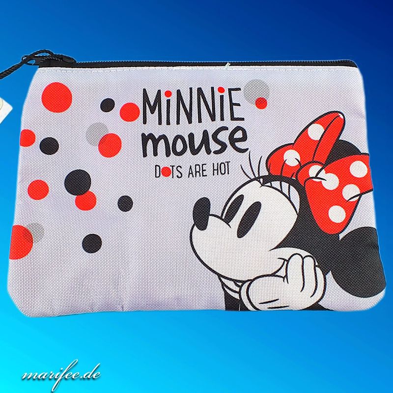 Kosmetiktasche Minnie Maus, 210 x 145 x 10 mm, ©Disney-Lizenzprodukt Kosmetiktasche Minnie Maus, 210 x 145 x 10 mm, ©Disney-Lizenzprodukt