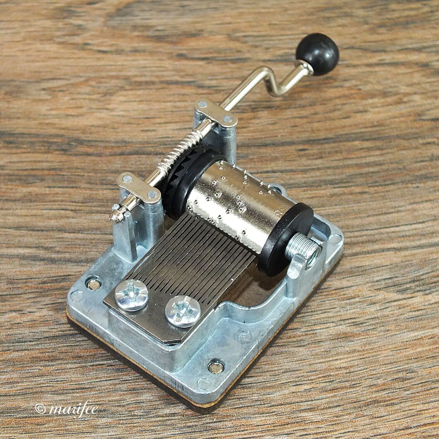 Mini-Drehorgel Happy Birthday, Walzenspieluhr