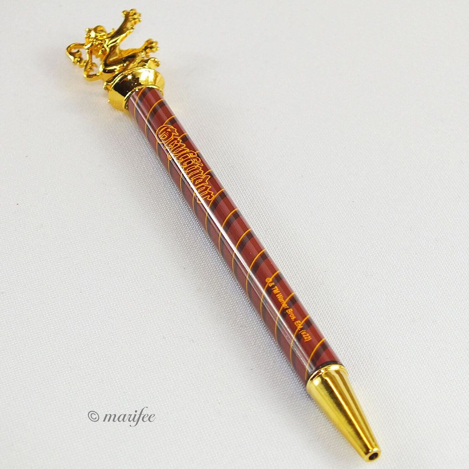 Harry Potter-Kugelschreiber Gryffindor, Braun-Gold Harry Potter-Kugelschreiber Gryffindor, Braun-Gold