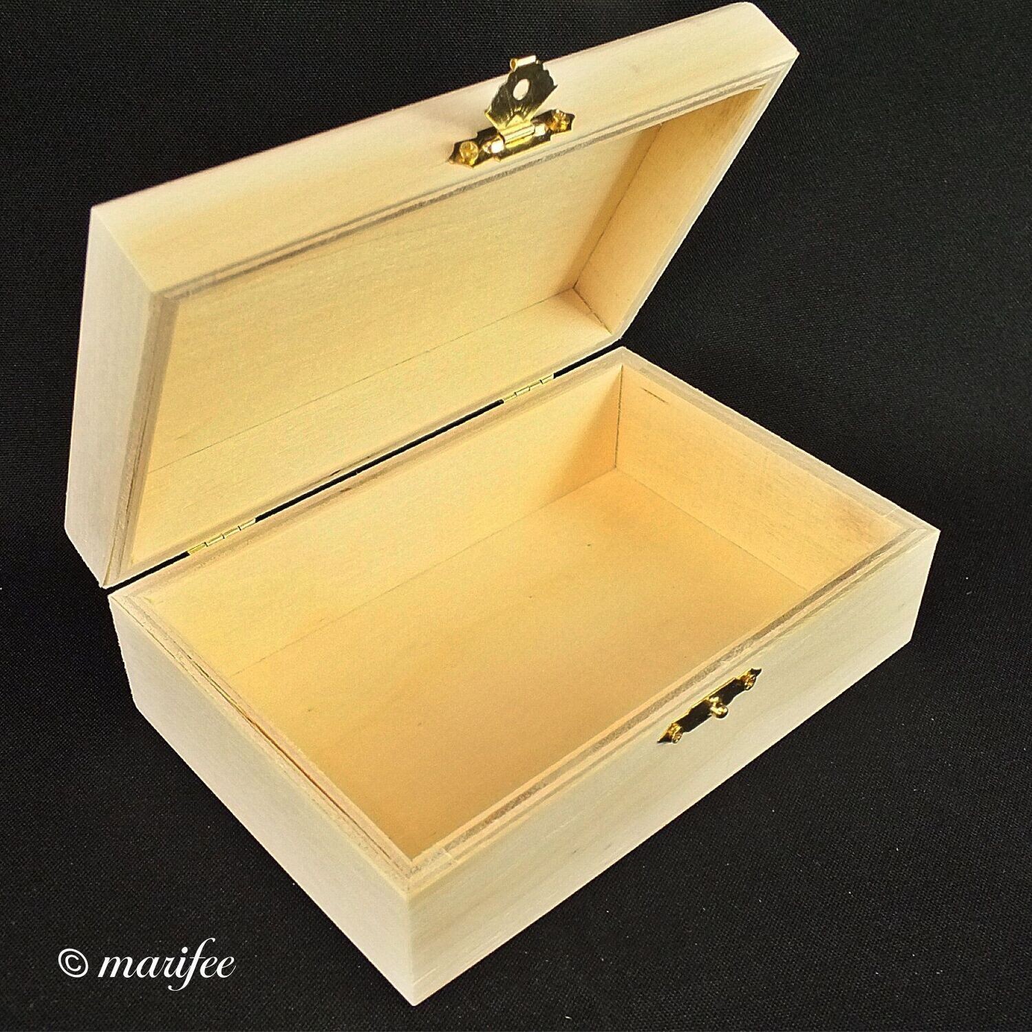Holzschatulle, Geschenkbox, 150 x 100 x 54 mm Holzschatulle, Geschenkbox, 150 x 100 x 54 mm