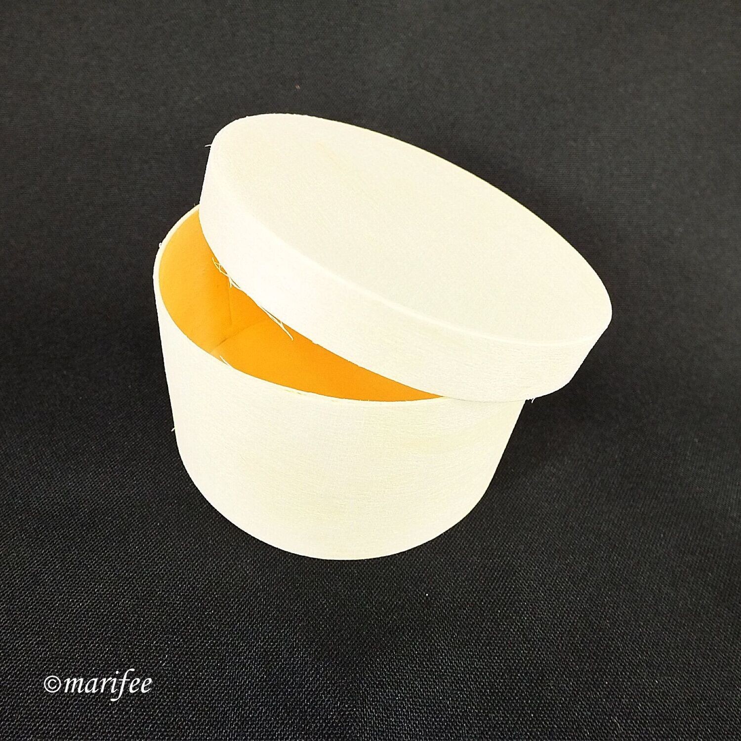 Spanschachtel rund, 90 x 45 mm, Spandose Spanschachtel rund, 90 x 45 mm, Spandose