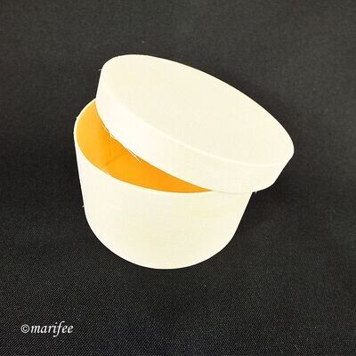Spanschachtel rund, 90 x 45 mm, Spandose Spanschachtel rund, 90 x 45 mm, Spandose