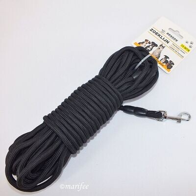Hunde-Schleppleine 15 Meter, 6 mm, rund, Nylon Hunde-Schleppleine 15 Meter, 6 mm, rund, Nylon