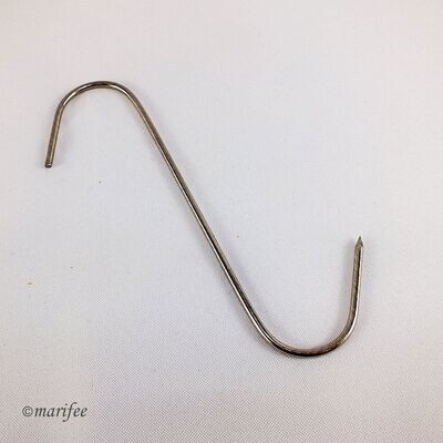 S-Haken/ Räucherhaken, 1 Stück 140 x 90 x 2,8 mm S-Haken/ Räucherhaken, 1 Stück 140 x 90 x 2,8 mm