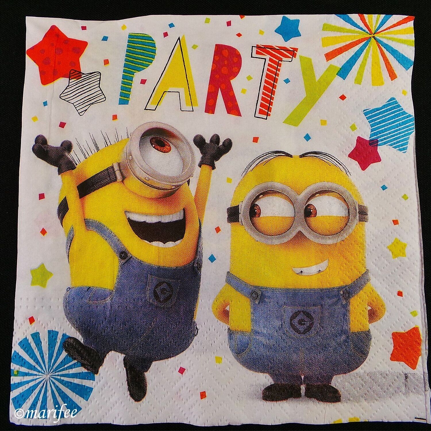 Minions Party-Servietten, 16 Stück, 33 x 33 cm, Geburtstag Minions Party-Servietten, 16 Stück, 33 x 33 cm, Geburtstag