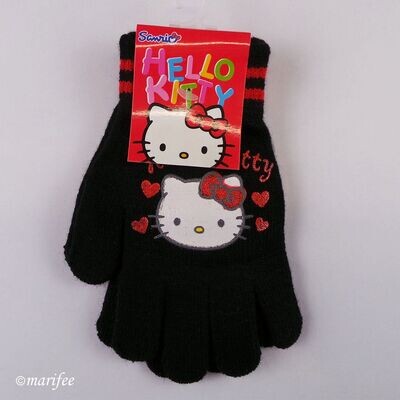 Hello Kitty-Handschuhe, Einheitsgrösse für Kinder von 4 bis 9 Jahren Hello Kitty-Handschuhe, Einheitsgrösse für Kinder von 4 bis 9 Jahren