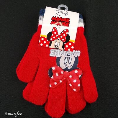 Minnie Mouse-Handschuhe, Einheitsgrösse für Kinder von 4 bis 9 Jahren Minnie Mouse-Handschuhe, Einheitsgrösse für Kinder von 4 bis 9 Jahren