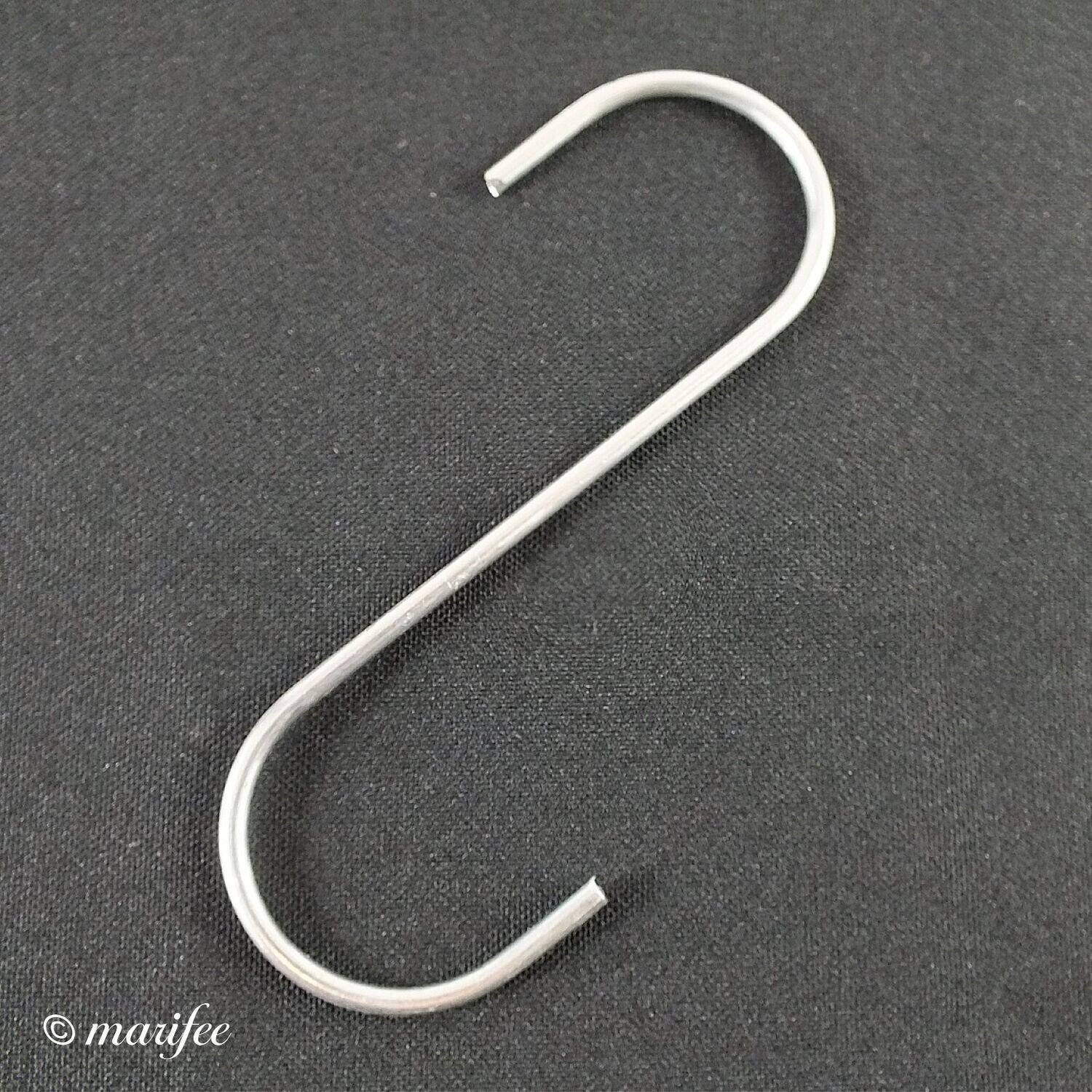 S-Haken symmetrisch, 1 Stück 108 × 70 × 2,8 mm, Metallhaken S-Haken symmetrisch, 1 Stück 108 × 70 × 2,8 mm, Metallhaken