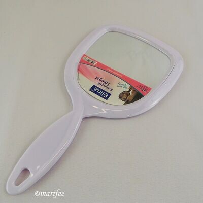 Kosmetikspiegel/ Handspiegel 275 × 142 mm, Weiss Kosmetikspiegel/ Handspiegel 275 × 142 mm, Weiss