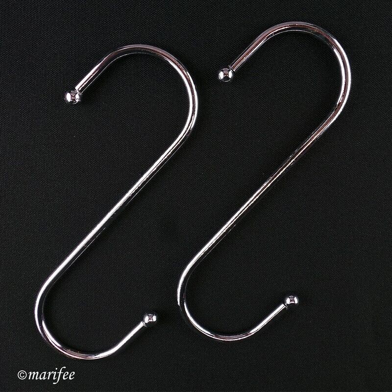 S-Haken symmetrisch, 1 Stück 160 x 108 x 5 mm S-Haken symmetrisch, 1 Stück 160 x 108 x 5 mm