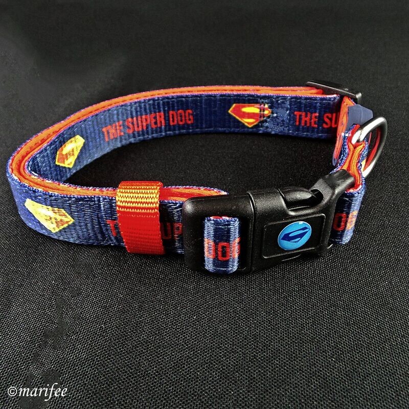 Hundehalsband The Super Dog, Gr. S-M Lizenzartikel