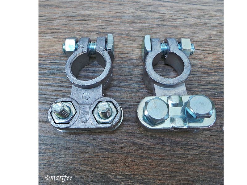 Batterie-Polklemmen, 12 V/ 24 V, Auto & Motorrad