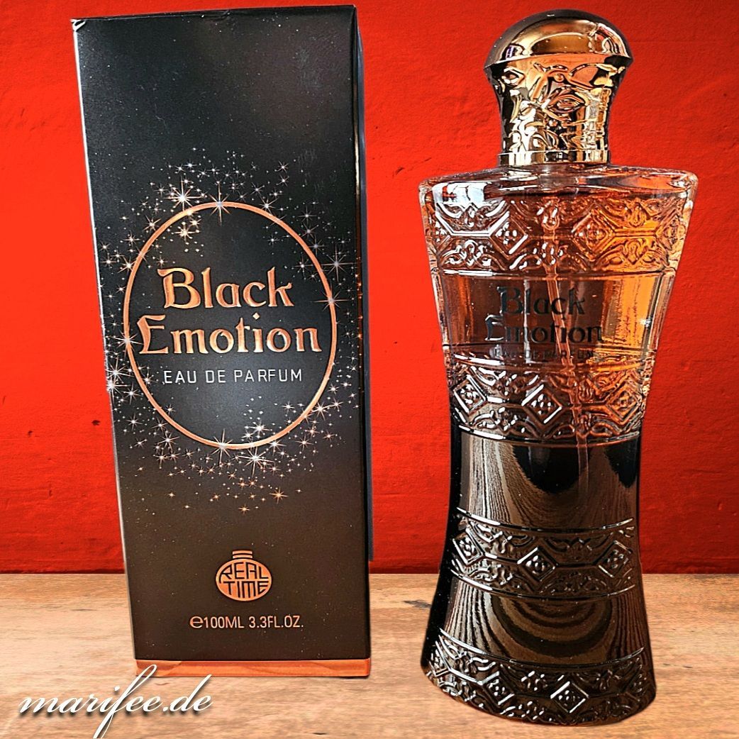 Eau de Parfum, Black Emotion, 100 ml, Flacon, Real Time