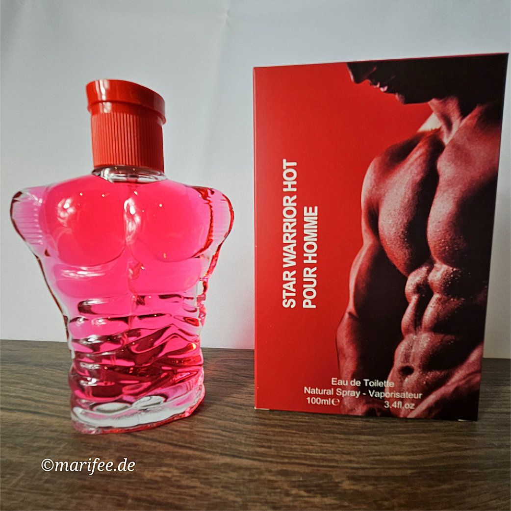 Eau de Toilette, Star Warrior Hot, 100 ml, Fruchtig-holzige Noten Eau de Toilette, Star Warrior Hot, 100 ml, Fruchtig-holzige Noten