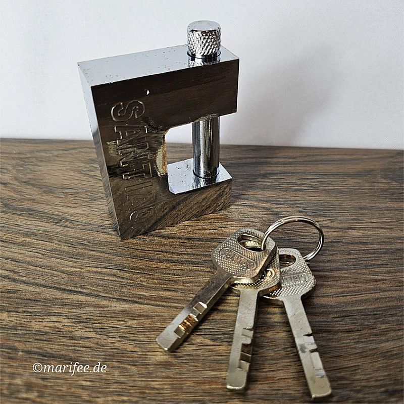 Sicherheits-Vorhängeschloss Monoblock 58 × 43 × 18 mm