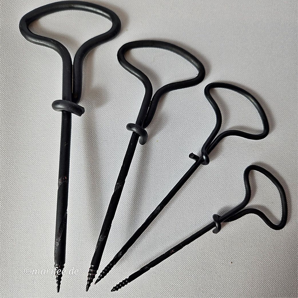 Handbohrer-Set 4-teilig 2,5 bis 5 mm, Nagelbohrer Handbohrer-Set 4-teilig 2,5 bis 5 mm, Nagelbohrer