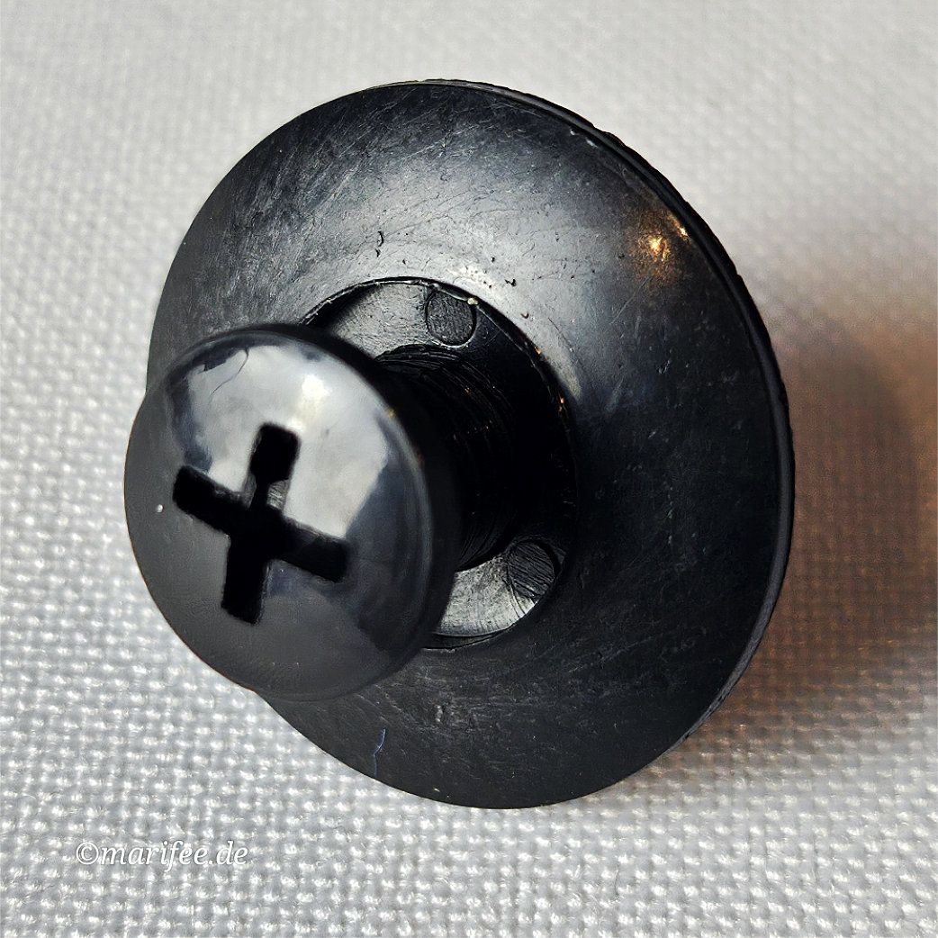 Kunststoff-Spreiznieten, 10 Stück 8,2 × 13 × 19 mm Kunststoff-Spreiznieten, 10 Stück 8,2 × 13 × 19 mm