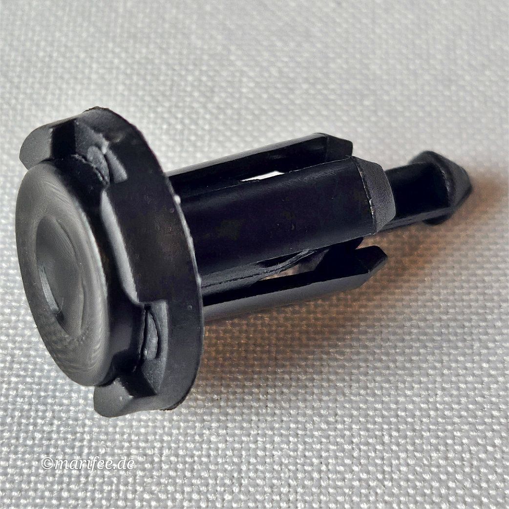 Kunststoff-Spreiznieten, 10 Stück 9 × 27 ×19 mm Kunststoff-Spreiznieten, 10 Stück 9 × 27 ×19 mm