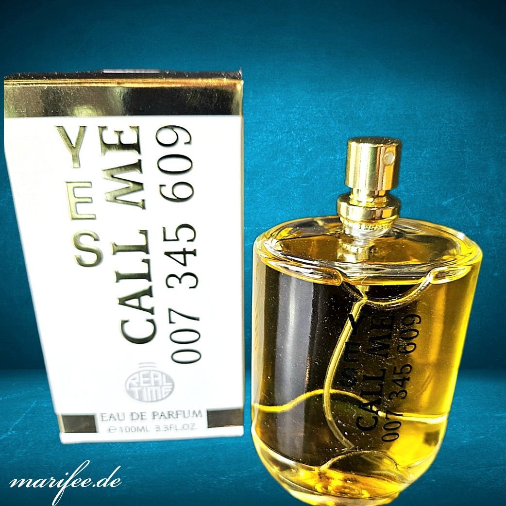 Eau de Parfum, Yes Call me, Real Time , 100 ml, Fruchtiger Duft Eau de Parfum, Yes Call me, Real Time , 100 ml, Fruchtiger Duft