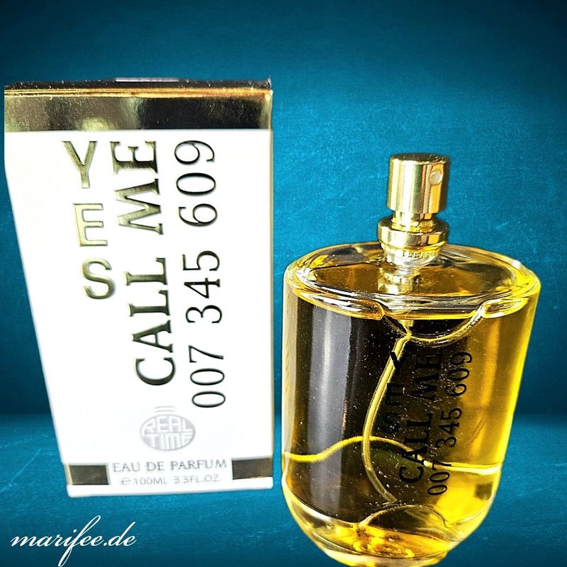 Eau de Parfum, Yes Call me, Real Time , 100 ml, Fruchtiger Duft Eau de Parfum, Yes Call me, Real Time , 100 ml, Fruchtiger Duft