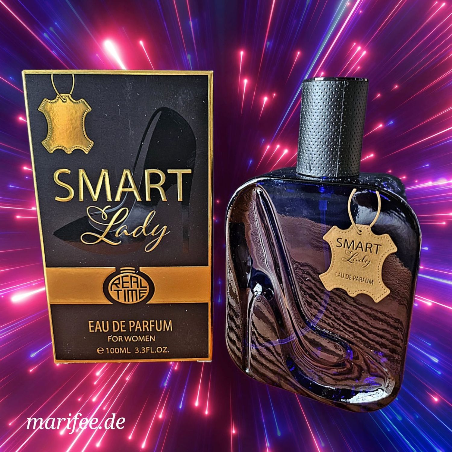 Eau de Parfum Smart Lady, Real Time , 100 ml, Blumig-holziger Duft Eau de Parfum Smart Lady, Real Time , 100 ml, Blumig-holziger Duft