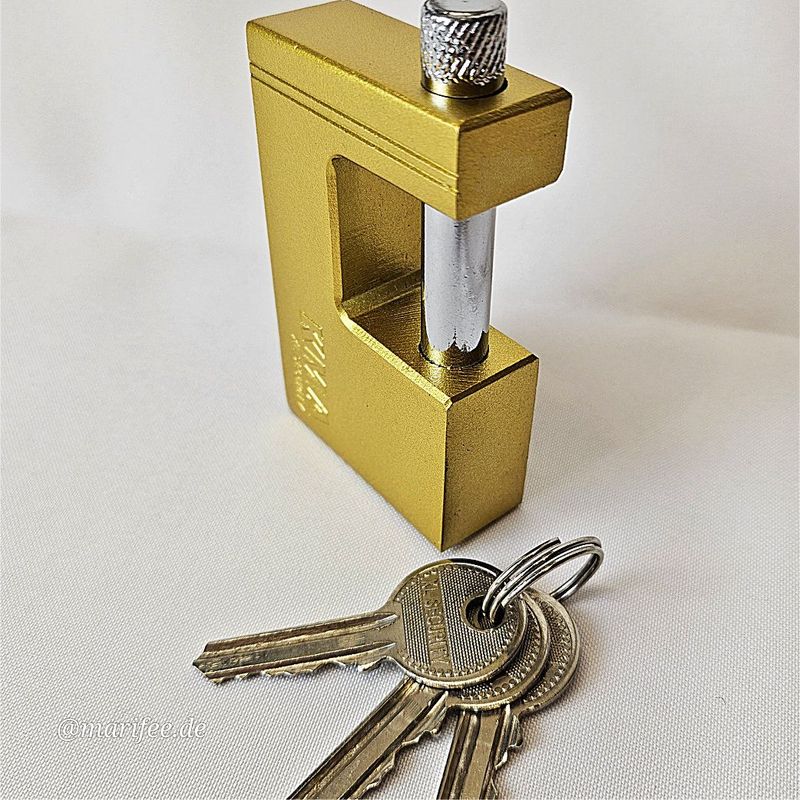 Sicherheits-Vorhängeschloss Monoblock 78 × 55 × 20 mm