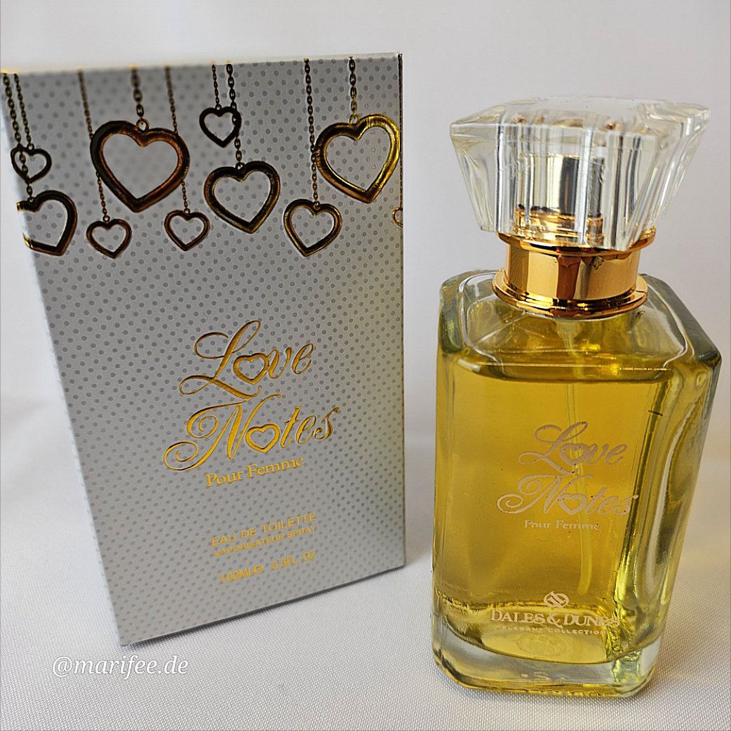 Eau de Toilette Love Notes, 100 ml, Blumig-süsser Duft Eau de Toilette Love Notes, 100 ml, Blumig-süsser Duft