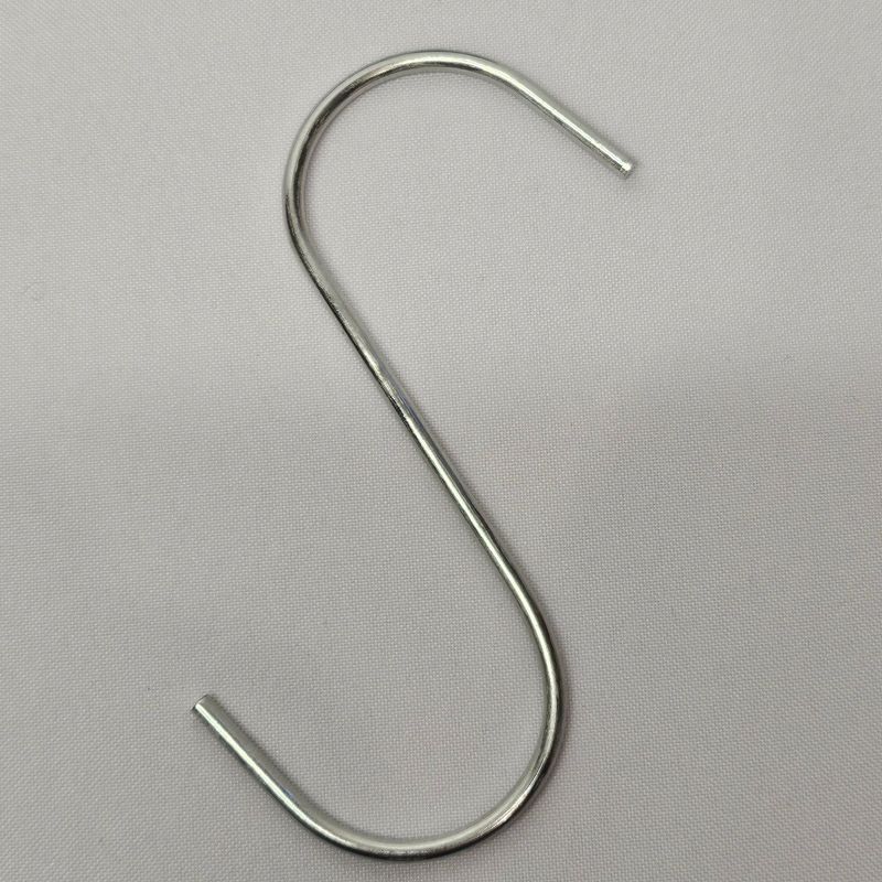 S-Haken symmetrisch, 120 x 103 x 3,25 mm, Metallhaken S-Haken symmetrisch, 120 x 103 x 3,25 mm, Metallhaken