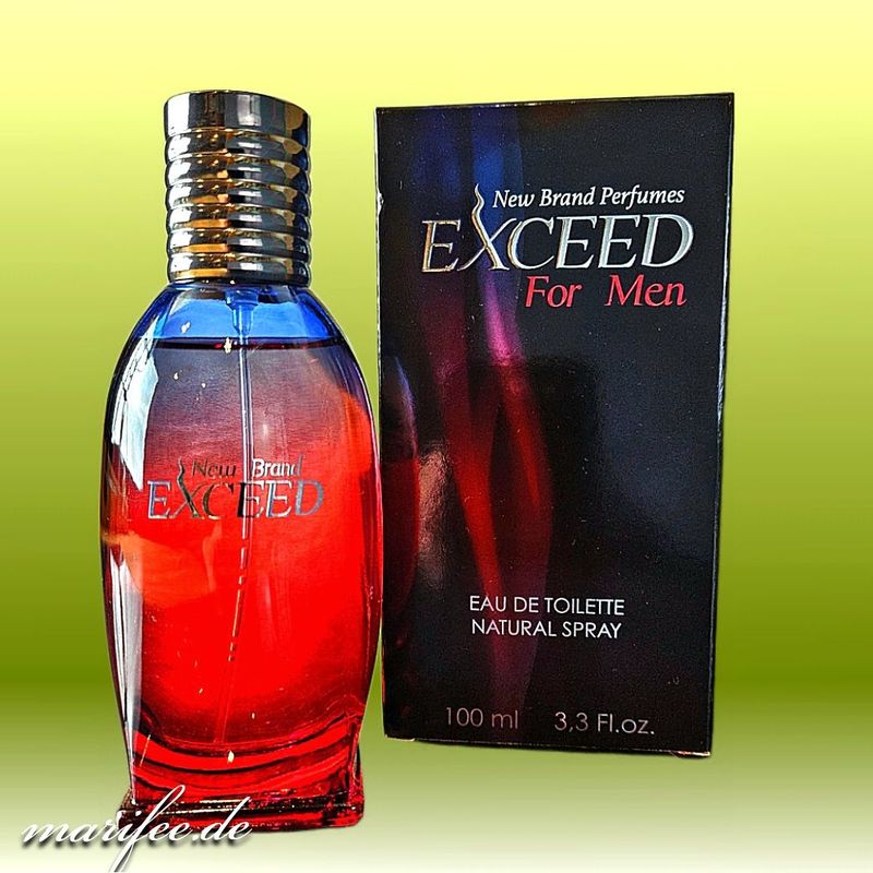 Eau de Toilette Exceed for Men, 100 ml, Natural Spray