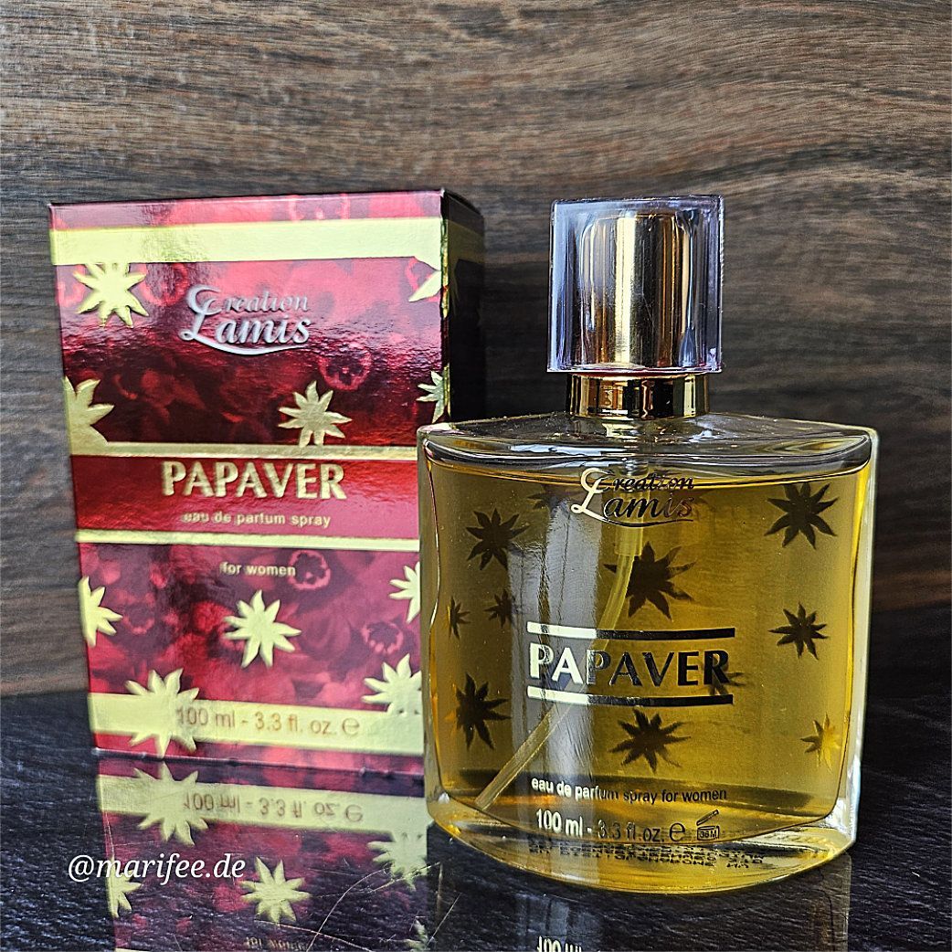 Eau de Parfum Papaver for Women, 100 ml, Würzig-orientalische Noten Eau de Parfum Papaver for Women, 100 ml, Würzig-orientalische Noten