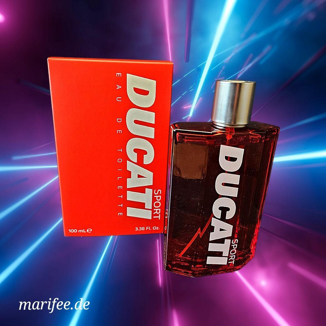 Ducati Sport Eau de Toilette for Men, 100 ml, Holzig-würzige Duftnoten Ducati Sport Eau de Toilette for Men, 100 ml, Holzig-würzige Duftnoten