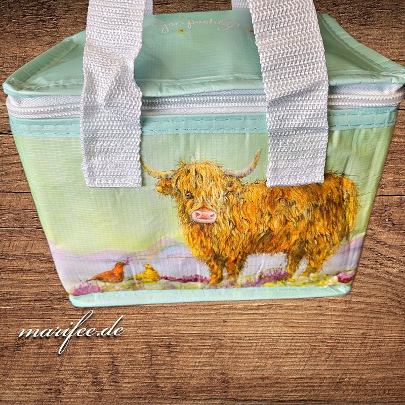 Kühltasche Hochlandrind, Lunchbox, 205 × 130 × 150 mm Kühltasche Hochlandrind, Lunchbox, 205 × 130 × 150 mm