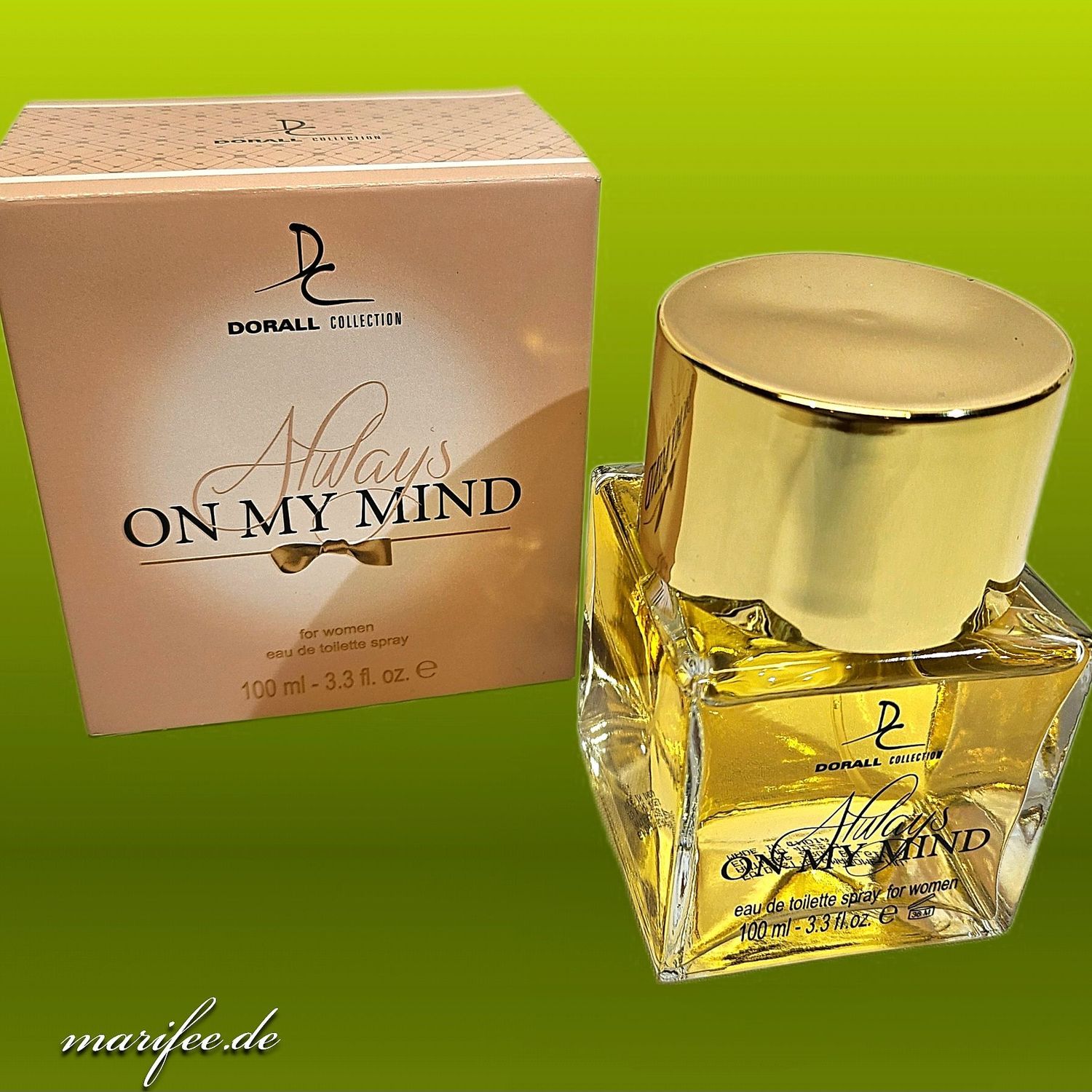 Eau de Parfum Always on my Mind, 100 ml, Blumige Duftnoten Eau de Parfum Always on my Mind, 100 ml, Blumige Duftnoten
