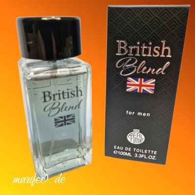 Eau de Toilette, British Blend for Men, Holzig-würzige Duftnoten, 100 ml Eau de Toilette, British Blend for Men, Holzig-würzige Duftnoten, 100 ml