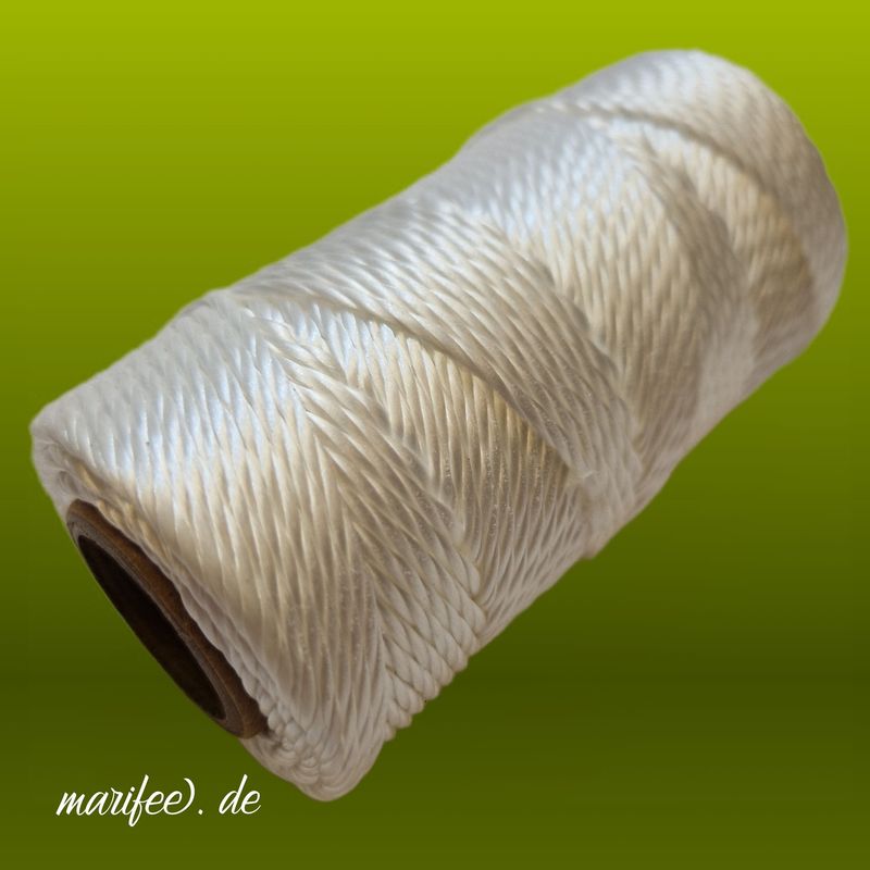 PP-Seil 1,5 mm x 50 m, Maurerschnur aus Polypropylene, Lotschnur PP-Seil 1,5 mm x 50 m, Maurerschnur aus Polypropylene, Lotschnur