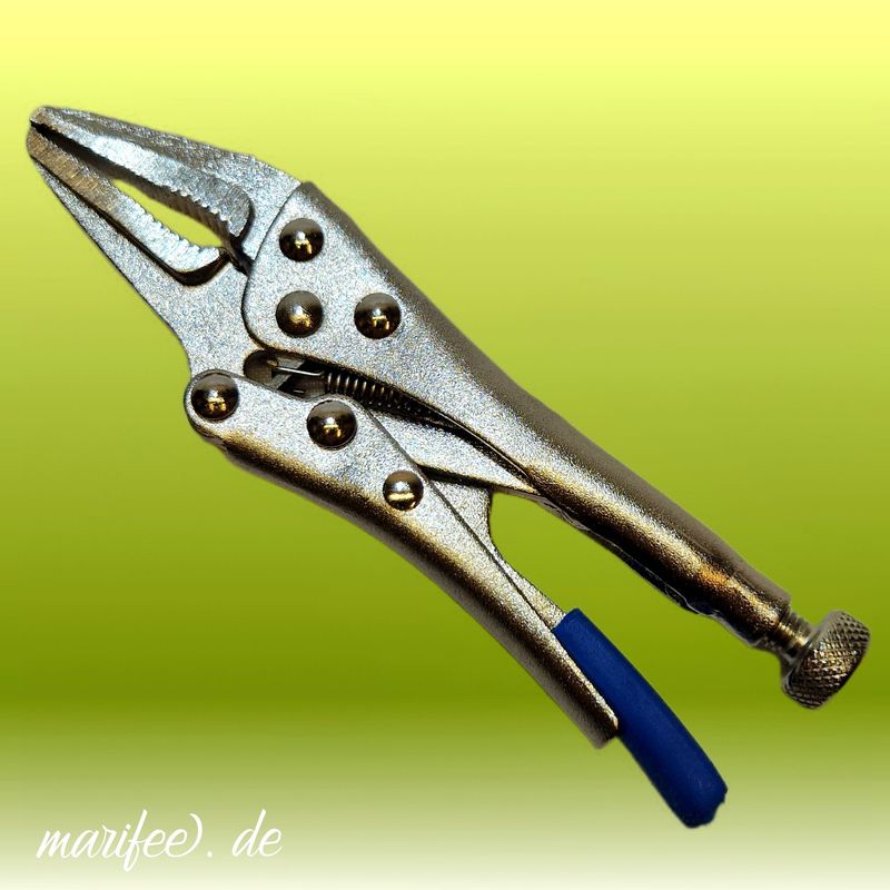 Kompakte Gripzange Langbeck, 125 mm, 6-fach vernietet, Feststellzange Kompakte Gripzange Langbeck, 125 mm, 6-fach vernietet, Feststellzange