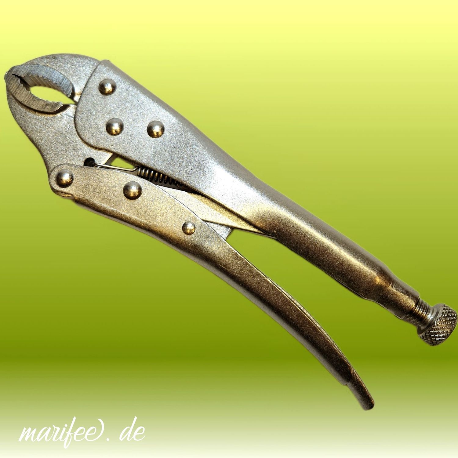 Gripzange, 210 mm, 6-fach vernietet, Feststellzange, Klemmzange