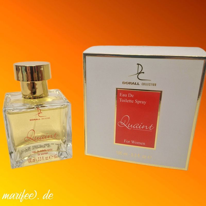 Eau de Toilette Quaint for Women, Dorall Collection, 100 ml, blumig-holzig