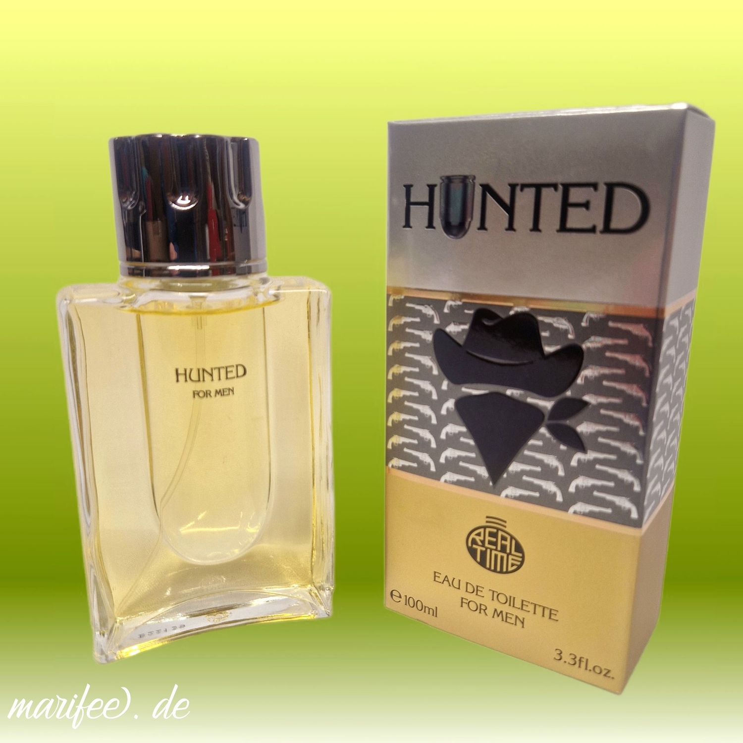 Eau de Toilette Hunted for Men, 100 ml, blumig-fruchtig