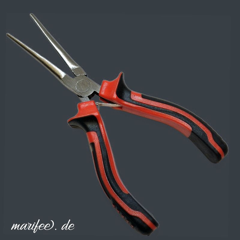 Präzisions-Spitzzange gerade, lang,  50 × 148 × 14 mm, Benson