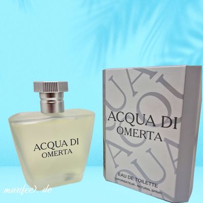 Eau de Toilette, ACQUA DI, 100 ml, Omerta, Blumig-fruchtige Duftnoten Eau de Toilette, ACQUA DI, 100 ml, Omerta, Blumig-fruchtige Duftnoten
