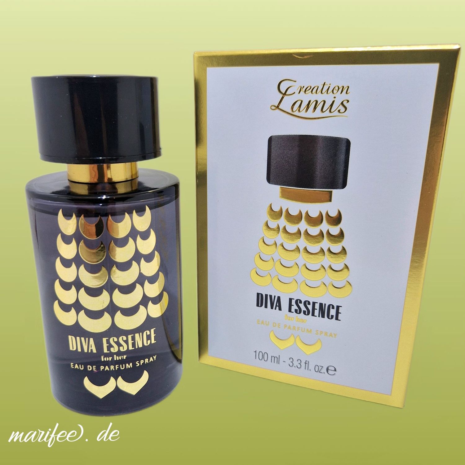 Eau de Parfum Diva Essence, Creation Lamis, Blumig, 100 ml